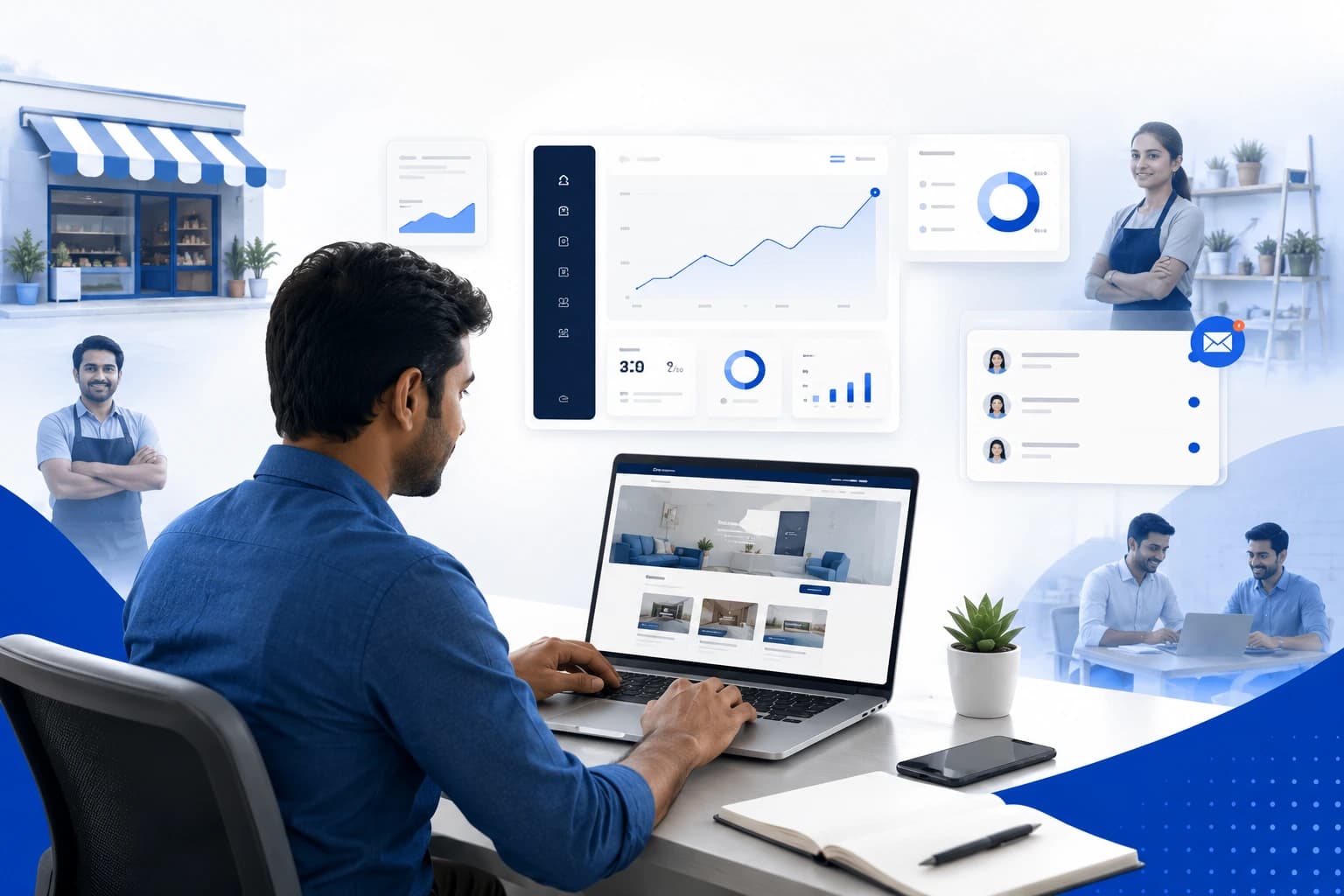 Website development company helping small businesses in India build professional websites